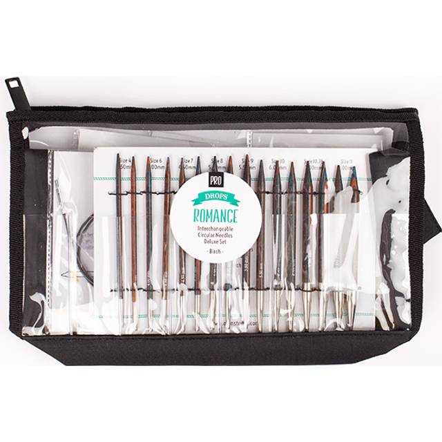 Billede af Drops Design Pro Romance Interchangeable Circular Needles Deluxe Set