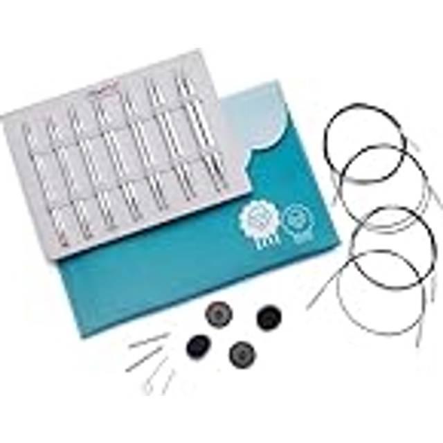 Billede af Knitpro Nova Cubics Deluxe Rundpindesæt 60-80-100 cm